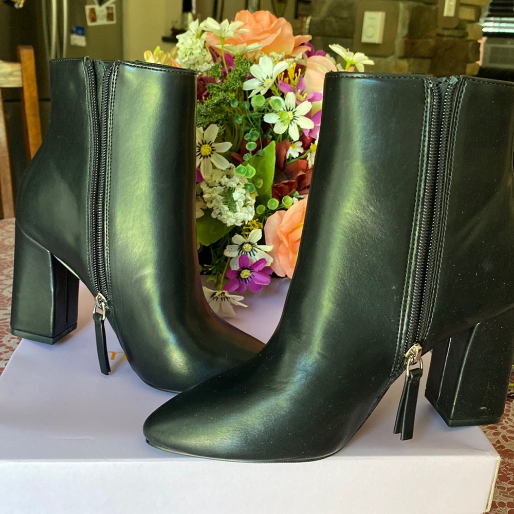 Brand new Madden Girl boots never worn still in original box.